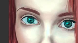 Digital Speed Painting Ariel