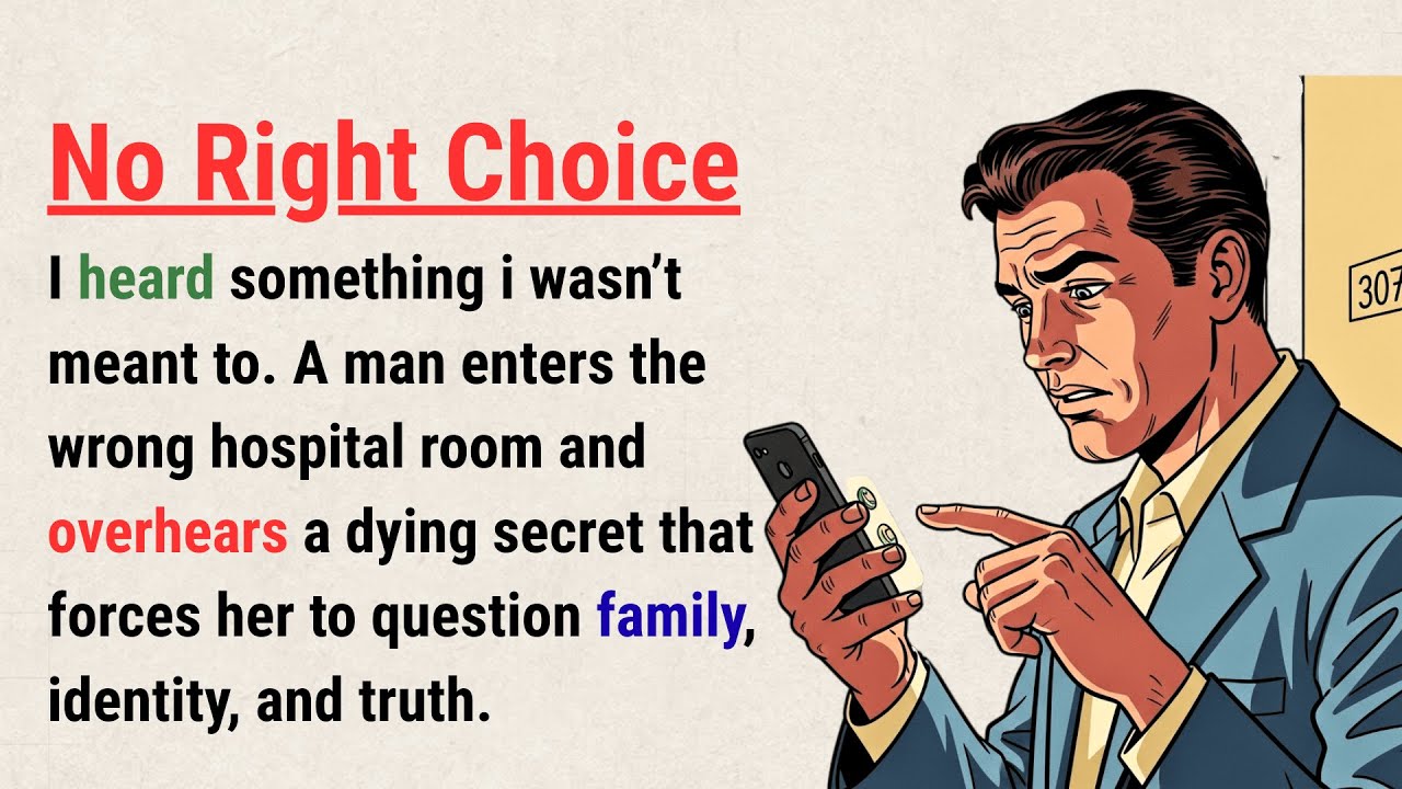 Learn English with Stories ⭐ No Right Choice | Level 3 English Listening & Speaking Practice