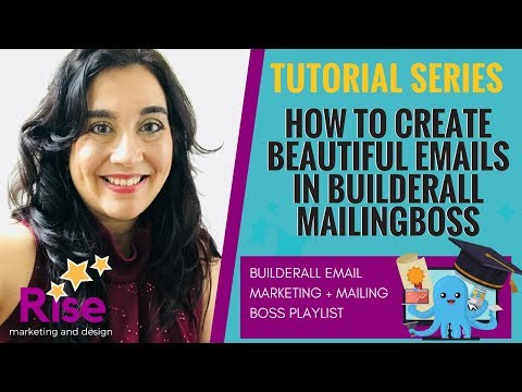 How To 'CREATE BEAUTIFUL EMAILS' + EMAIL SWIPE COPY  Inside Builderall Mailingboss