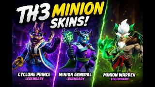 🦇 ALL 3 Minion Skins Animation & Effects | Clash of Clans #Supercell #Gaming #MobileGaming screenshot 3