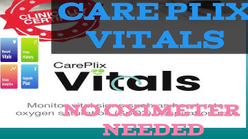 CHECK OXYGEN SATURATION IN CAREPLIX VITALS MOBILE APP ❤️❤️❤️🙏