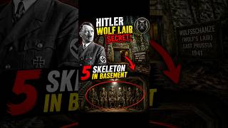 The secret skeletons under Hitler's headquarter 💀 #shorts