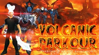 AQ3D Volcanic Ashfall Parkour Challenge Map Full Guide!
