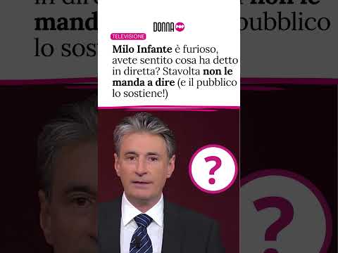 Video Milo Infante è furioso, avete sentito cosa ha detto in diretta? Stavolta non le manda a dire