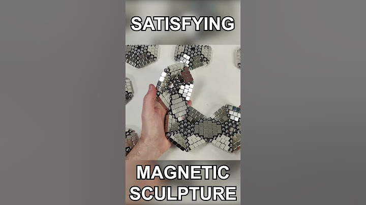 Satisfying Magnetic Sculpture