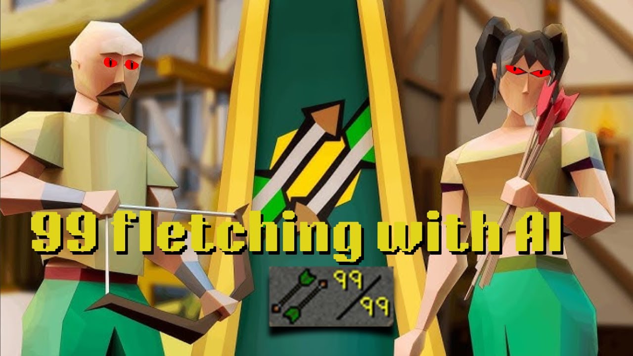 I Botted 99 Fletching with AI in OSRS in 1 Single Run (no bans).