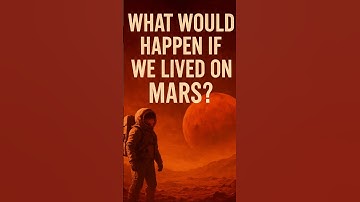 WHAT WOULD HAPPEN IF WE LIVED ON MARS ? #shorts #earth #facts #mars