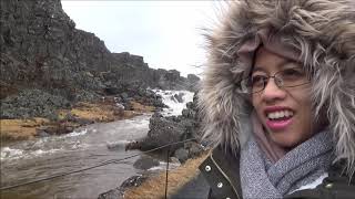 Berjalan di antara dua benua Phingvellir, Iceland!