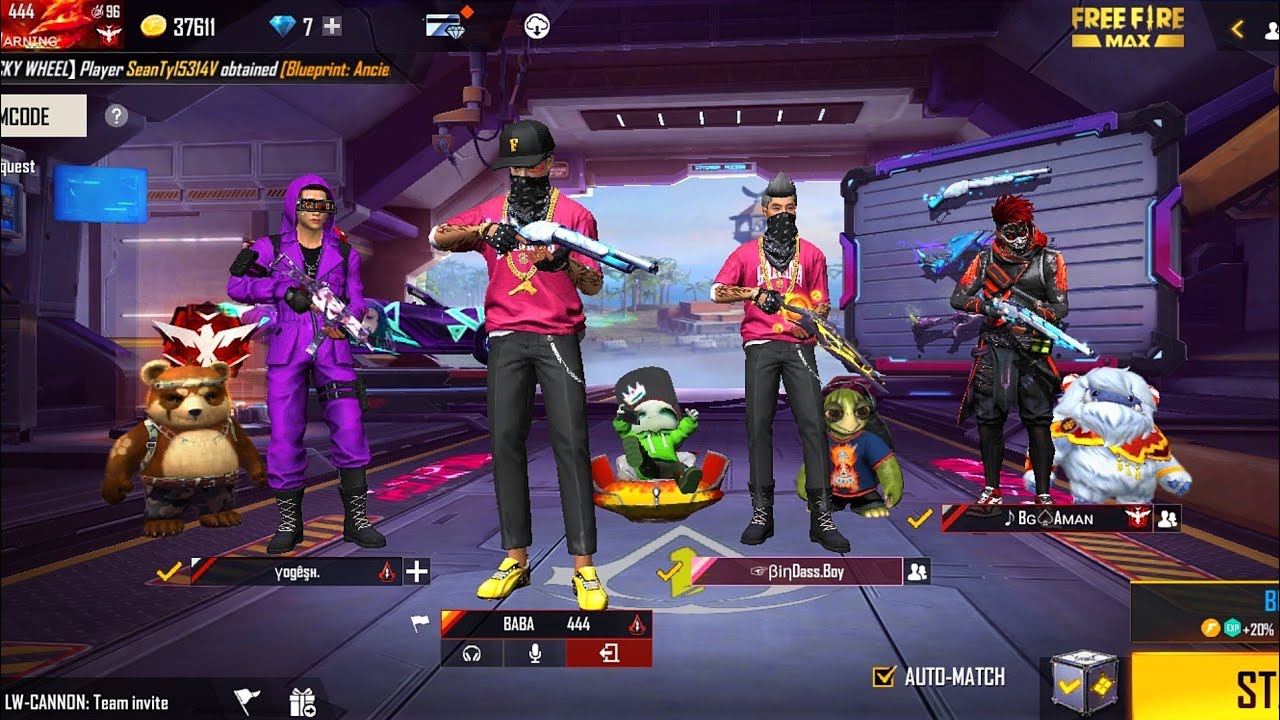 BABA 444 IS LIVE🔥 | TEAM CODE GIVEAWAY | Unlimited Custom | FREE FIRE LIVE GIVEAWAY DIAMONDS|