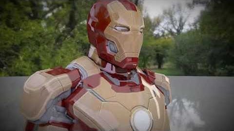 Mark 42 3d Model (Blender 2.67)