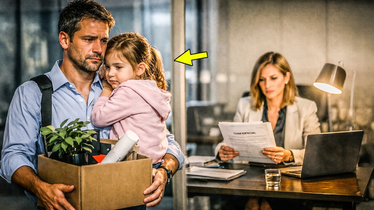 Padre soltero fue despedido por la CEO — días después ella leyó un informe secreto