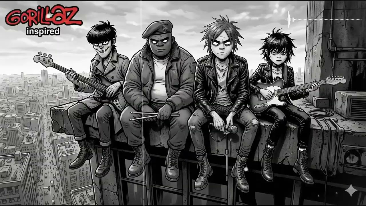 Gorillaz Lost Album This Playlist Sounds Like a Gorillaz - Ai Remix