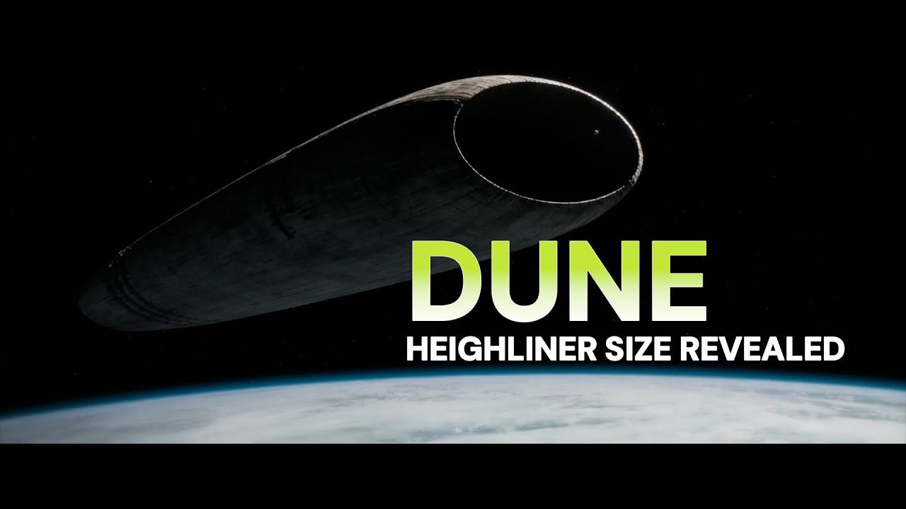 DUNE: Heighliner Size Revealed