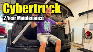 Tesla Cybertruck 2 Year Maintenance: How To Replace the Largest Wiper Blade and Cabin Air Filter!