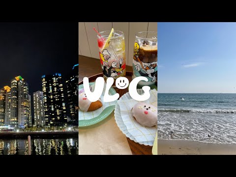 busan vlog 🌊 | popular places, cute cafe, food tour, tourist things
