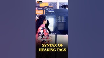 Html Heading Tags in Telugu