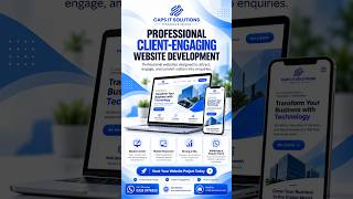 Professional Client-Engaging Website Development | CAPS IT SOLUTIONS  #capsitsolutions #website