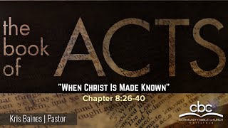 Video: When Christ is Made Known