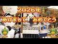 【新年のご挨拶】2026年もパンダ年?🐼🎍