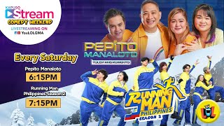 Kapuso Stream: June 1, 2024 | Pepito Manaloto - Tuloy Ang Kuwento, Running Man Philippines 2 | LIVE