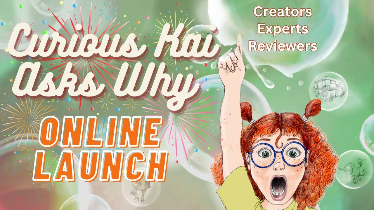 Curious Kai Asks Why Online Book Launch!