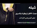 شيله2022 عمت الأفراح فينا والسرور بدون اسم اهداء من أم العريس للعريس جديد حصريا 2022 