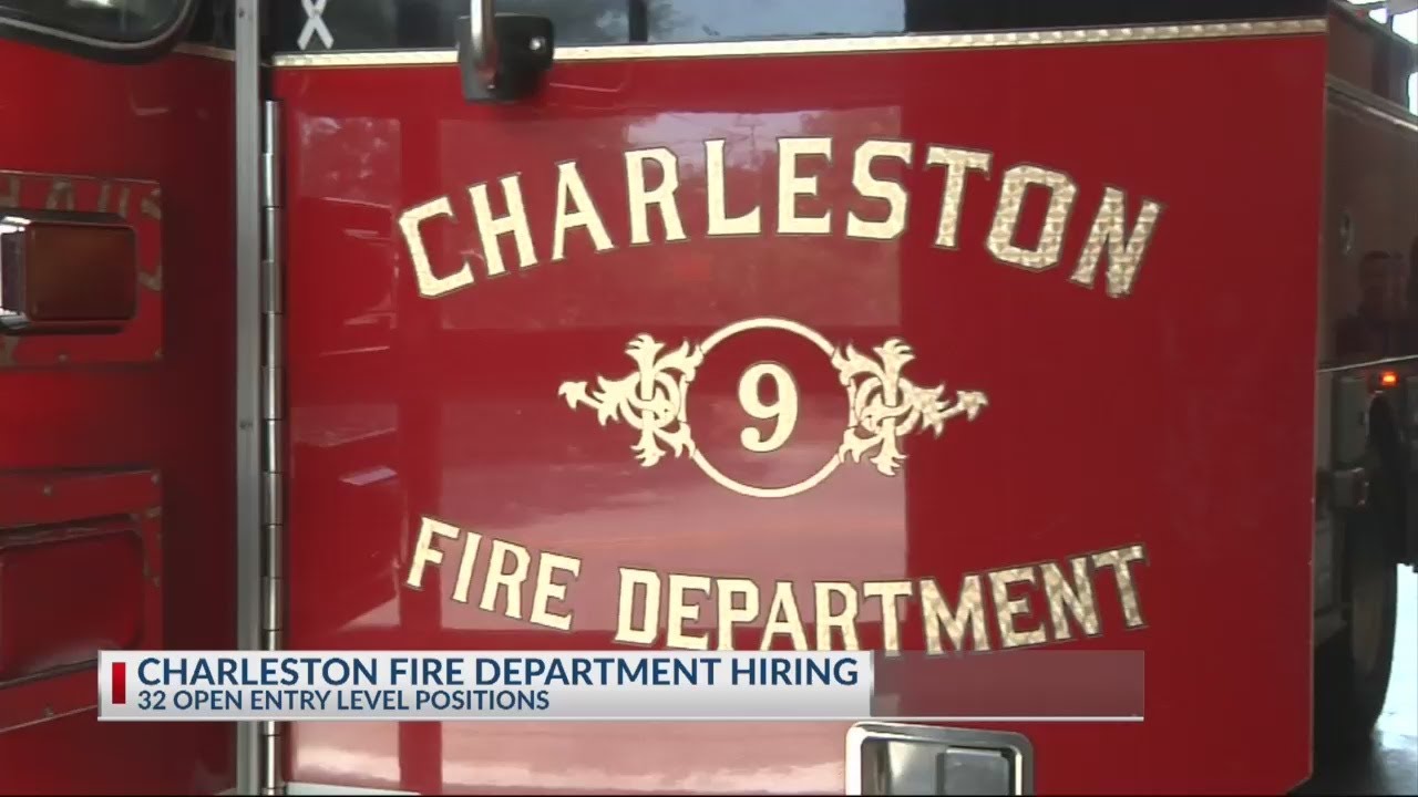 City of Charleston hiring 32 firefighters