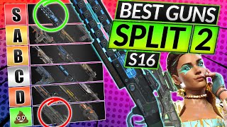 NEW WEAPONS Tier List for Split 2 of Season 16 - BEST and WORST GUNS - Apex Legends Guide