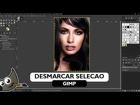 How to Remove the Layer Border Selection in GIMP