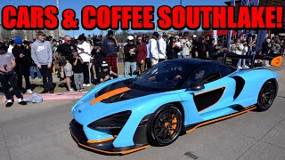 SUPERCARS SHOW OUT INFRONT OF COPS LEAVING CARS \& COFFEE SOUTHLAKE!!!