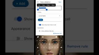 Celebrity Excel in Mobile:  Create dropdown list using google sheet app Net Worth
