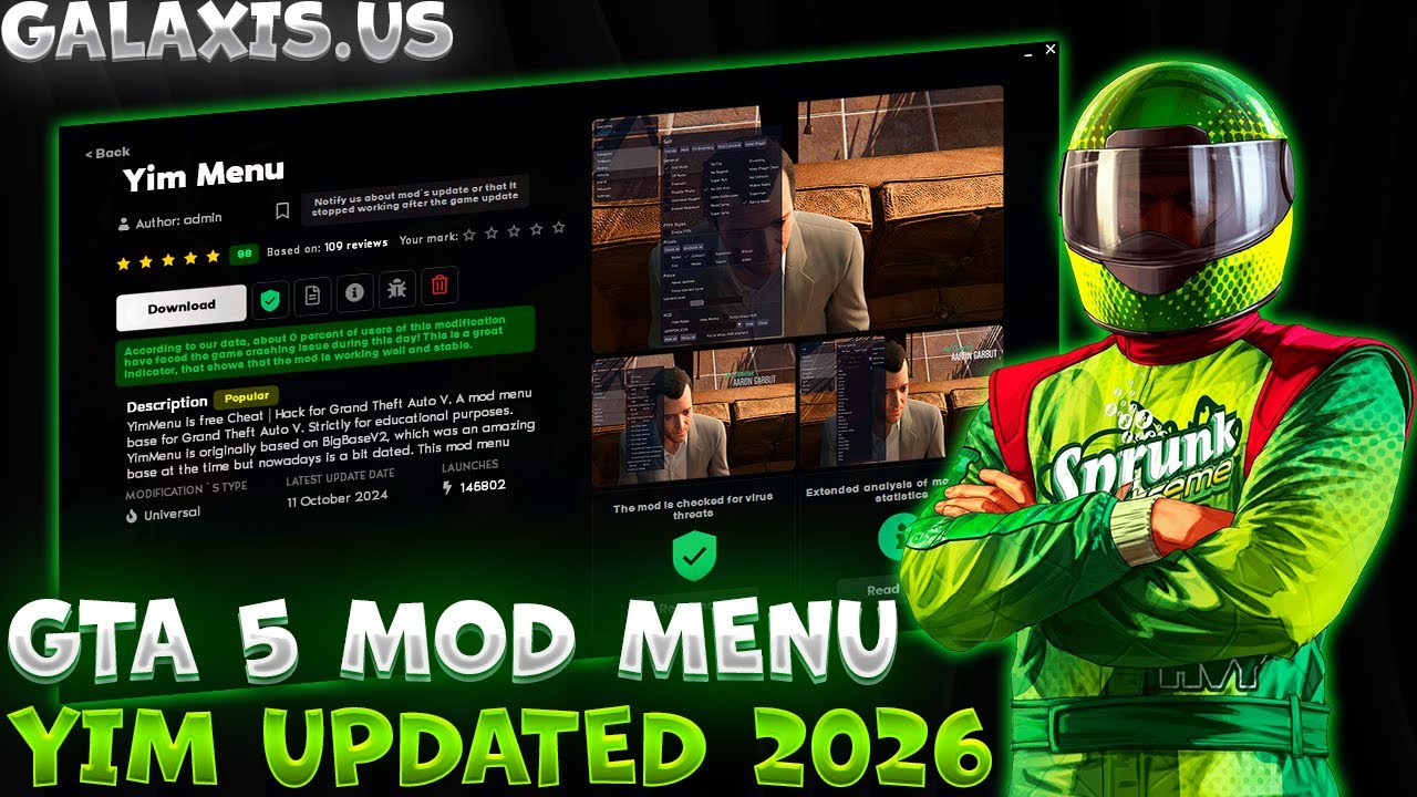 [NEWEST] GTA 5 YIM Mod Menu / Yim Mod Menu V2 / Gta V Online Mod Menu 2026 [Download]
