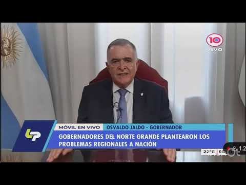 Sorprendente revelación del gobernador Jaldo sobre fondos federales