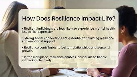 How Does Resilience Impact Life? - The Personal Growth Path