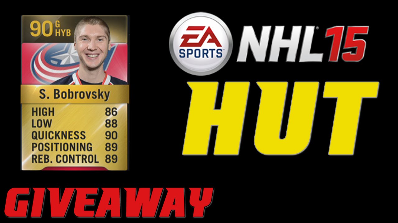 NHL 15: HUT Series ep. 24 "Bobrovsky Giveaway 1/2"
