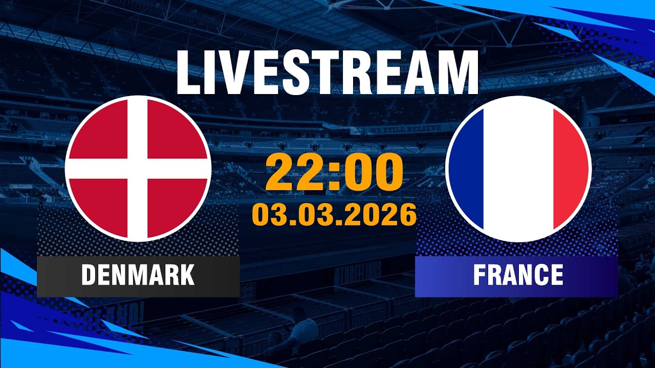🔴 Denmark vs France | Disciplined Defense, Clinical Finish