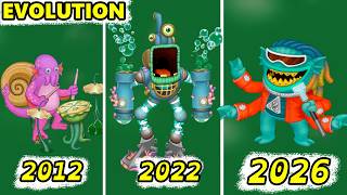 Water Island Evolution (My Singing Monsters)