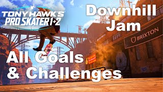 Tony Hawks Pro Skater 1+2 Downhill Jam All Goals & Challenges screenshot 3