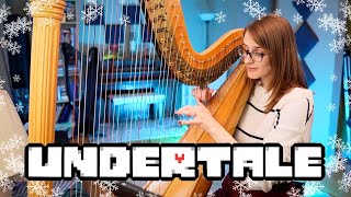 Snowdin Town from UNDERTALE | Harp Cover