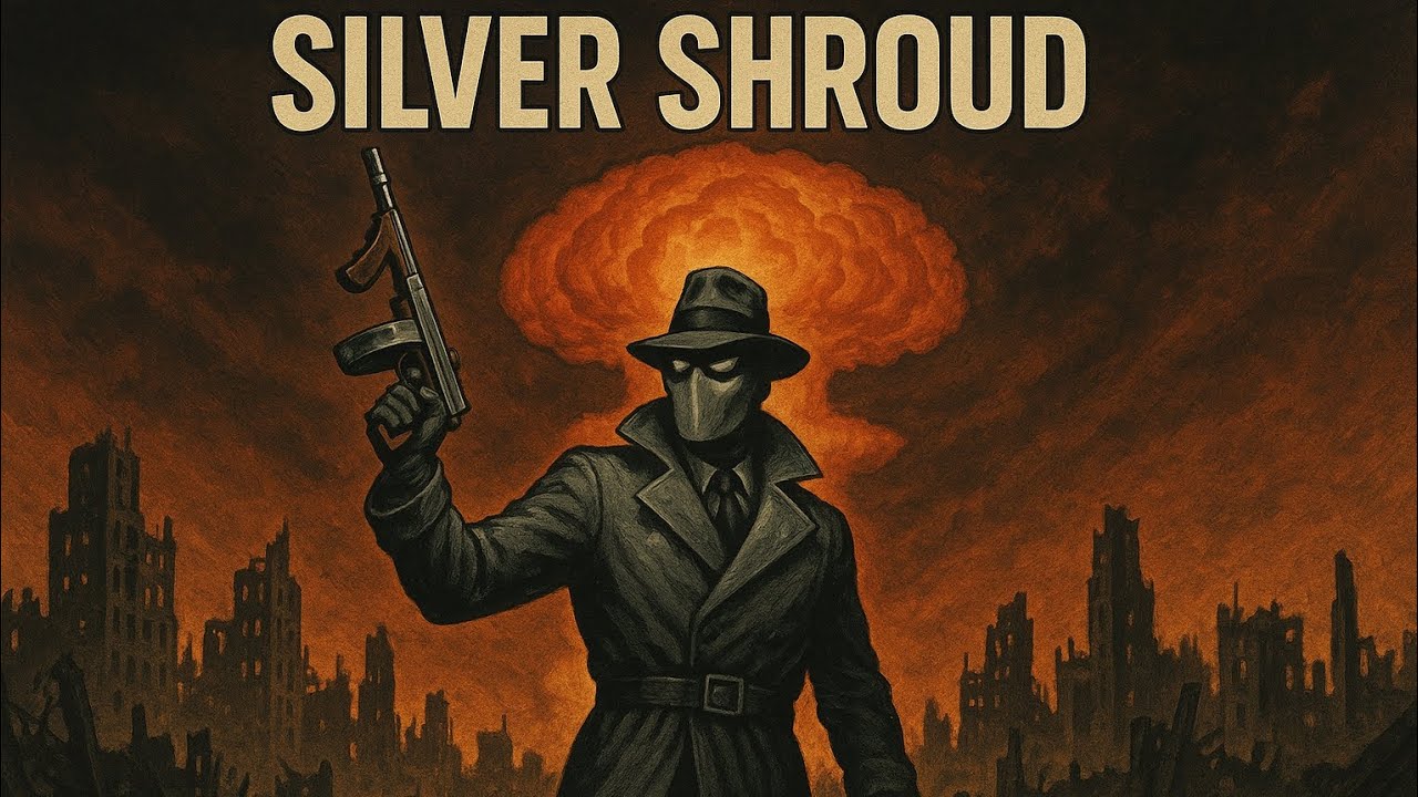 "SILVER SHROUD – Vengeance in Chrome" Fallout 4