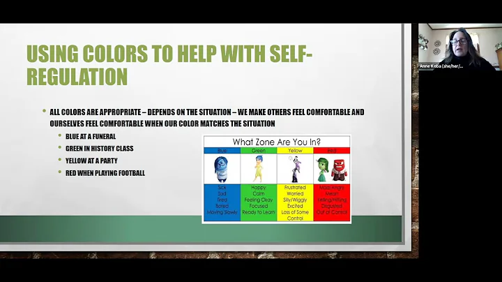 Speaking of Fun: Anne Koba and Self-Regulation