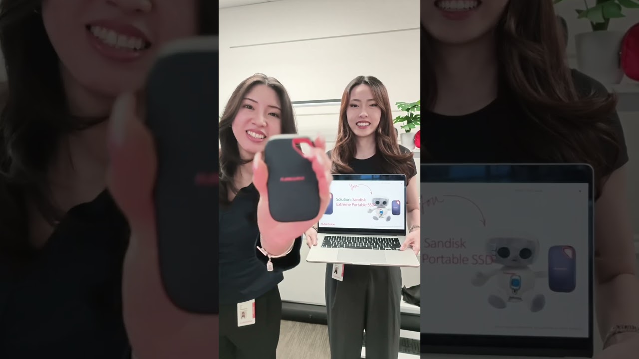 The SANDISK Extreme Portable SSD explained like you’re 5 ❤️