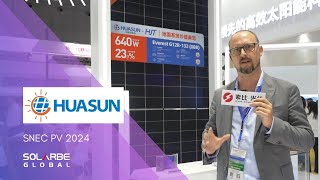 Huasun introduces Everest G12R modules for utility-scale applications