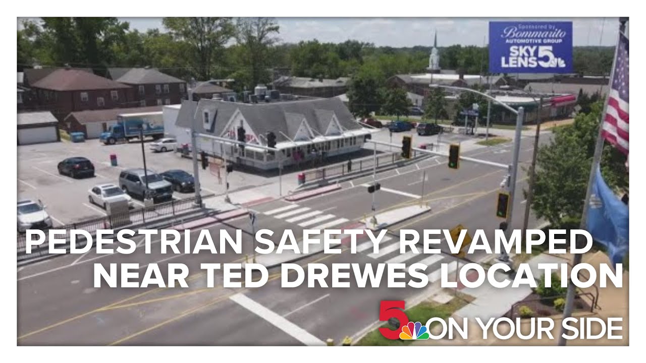 Pedestrian safety revamped at iconic Ted Drewes custard stand on Chippewa
