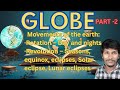 Globe Chapter Part 2 | Earth’s Motion – Rotation, Revolution, Equinox &amp; Eclipse Concepts