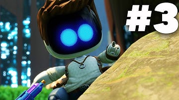 ASTRO BOT PS5 Gameplay Walkthrough Part 3 - Uncharted ???(100% SERPENT STARWAY)
