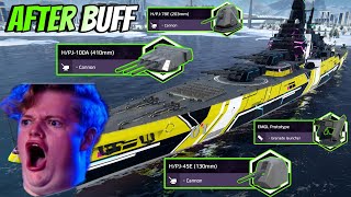 Cn Huaqing - After Buff Review & Gameplay - Modern Warships