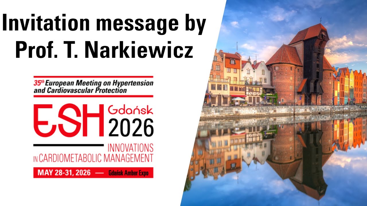 ESH 2026 Invitation by Prof  Narkiewicz