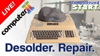 COMPUTER Repair: Three Rows of Sockets To Go In My MCA Apple ][+ Clone (Computerized Start™ Live)