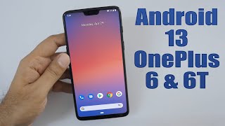 Install Android 13 on OnePlus 6 & 6T (Pixel Experience Rom) - How to Guide!